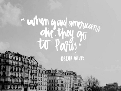 Oscar Wilde and Paris