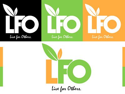 LFO brand design design logo vector