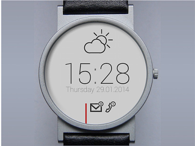 E-Ink Smartwatch UI braun smart smartwatch ui watch