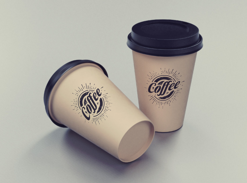 Free Two Coffee Cups Mockup by Bobby on Dribbble Free Two Coffee Cups Mockup by Bobby on Dribbble