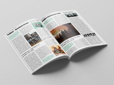 Magazine black columns design font green images inside introduction lines page design page layout pages paragraph read rows text text wrap tipography titles