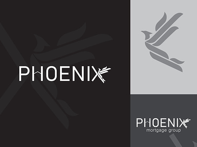 Logo bird design font graphic design home illustration logo logo design mortgage phoenix the roof