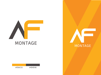 AF_logo a colors design f font graphic design grey letters lines logo logo design montage orange