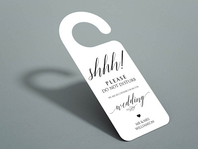 Please Do Not Disturb Door Hanger design free print printable wedding wedding design wedding invitation wedding set wedding stationery weddings
