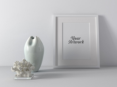 Free Decorated Frame Mockup