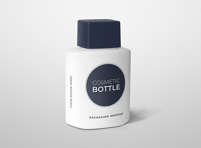 Free Cosmetic Bottle Packaging Mockup design free mockup freebie mockup mockup template presentation psd