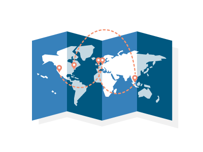 Transfer Globally cloud hosting datacenter digitalocean map servers technology features transfer globally
