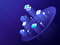 Spaces Hero Illustration