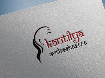 3d Mockup Kautilya Arthashastra Logo Forzon Services logo logo design logo mark logodesign logos logotype