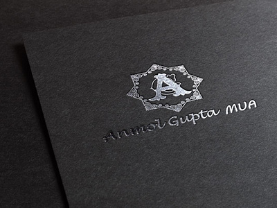 Anmol Gupta MUA Logo Design   Amardeep Kaur  Forzon