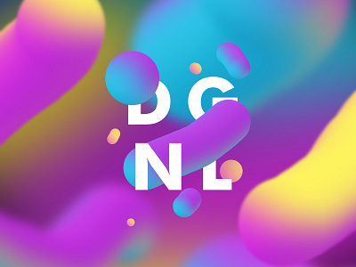 DGNL - Bubbles adobe icon illustration illustrator logo photoshop trippy