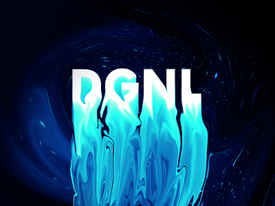 DGNL - Melt adobe branding design illustration illustrator photoshop trippy