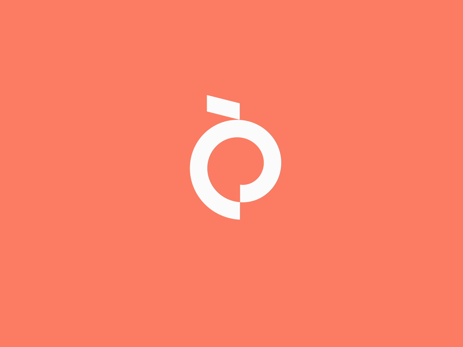 Peachy brand brand design brand identity development elegant logo logo design logodesign minimal p peach peachy spiral