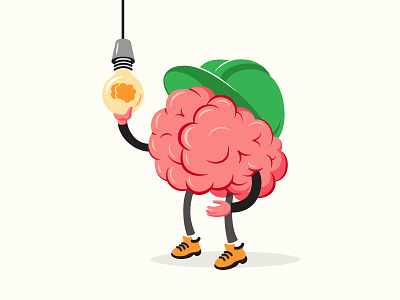 Idea brain idea illustration work