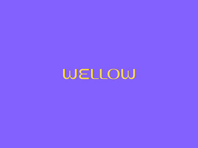 Logo concept for Wellow brand brand agency brand design brand identity branding design identity logo logo design logotype