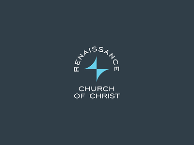 Renaissance ✝︎ Church of Christ bethlehem christ church church branding church design church logo god logo logo design logodesign renaissance star