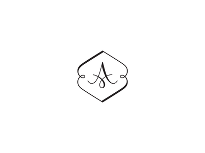 Andersen a agency angle brand elegant event identity lettering logo smart