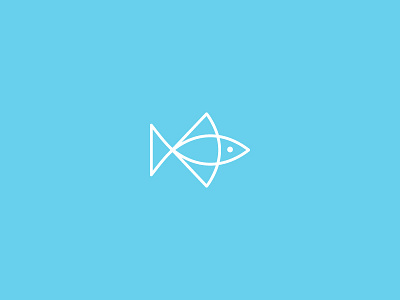 Fisheye animal brand design eye fish for sale icon logo sea seafood