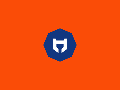 Patriot arts brand club design fight helmet icon logo martial