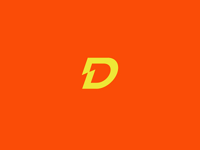 Delightning app brand clothing d design for sale icon lightning logo store
