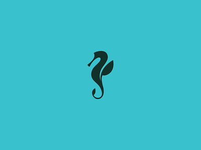 Seahorse animal blue brand design for sale logo marital sea seahorse silhouette water