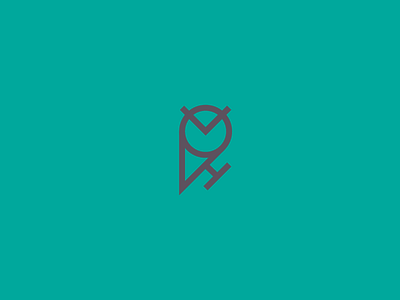 Owl animal bird brand design icon logo owl