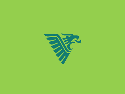 Eagle animal bird brand design eagle fly for sale green icon logo logotype wing