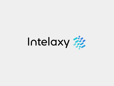 Intelaxy agency bit code company design developer logo team web