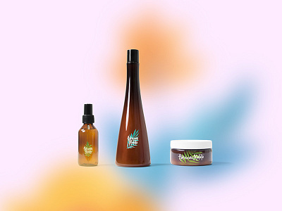 Hakuna Matata Cosmetics care cosmetics design logo lotion package skin women