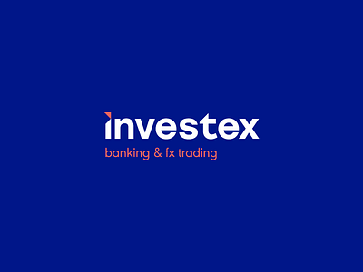 Investex | Banking & fx trading bank brand design finance fx investment logo money trade