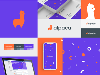 Alpaca alpaca animal apartment branding design digital facebook head identity logo property rental