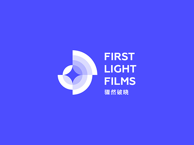 First Light Films brand branding design film first identity light logo movie production star