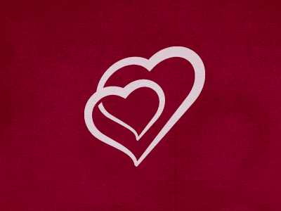 Wedding branding heart identity logo logo design mark red symbol wedding