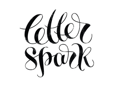 Letterspark custom design letter logo spark word