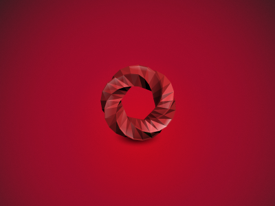 Ruby circle logo red ruby