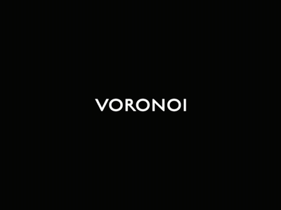 Intro animation distortion intro logo logotype motion voronoi