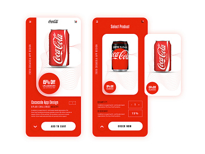 Coca-Cola App Design