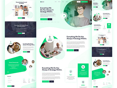 Multipurpose Website And Landingpage Template app landingpage website