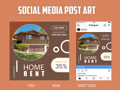 Social Media Post Art app branding design facebook icon illustration logo ps typography ui ux vector