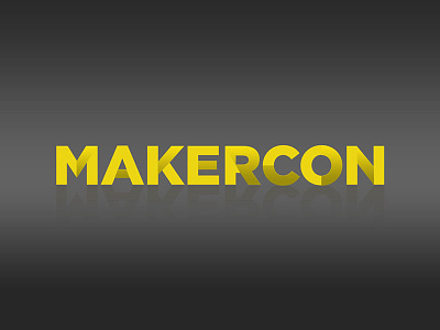 MakerCon Logo branding design graphic design logo logo design make makercon typography