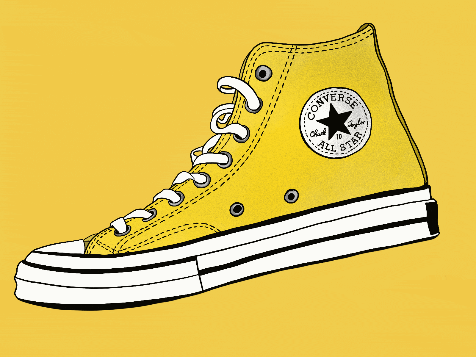 Converse + Snake all star animation animation 2d converse illustration motion graphics procreate snake