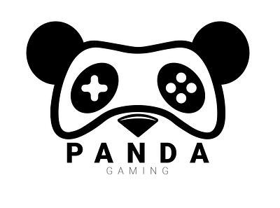 Panda gaming digital graphicdesign illustrator logo logodesign panda panda logo