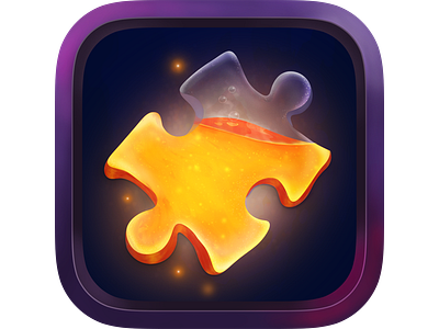 Magic Puzzle Icon design icon puzzle