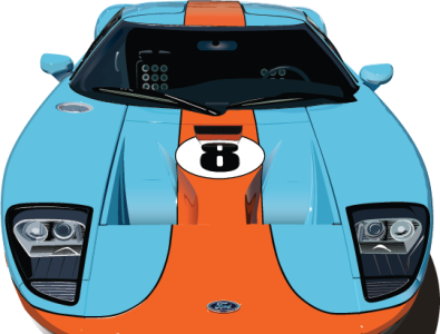 FordGT adobe illustrator illustration vector