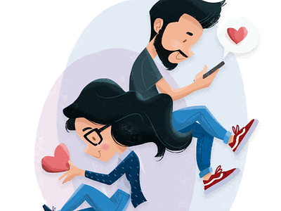 Send Love cute illustration love