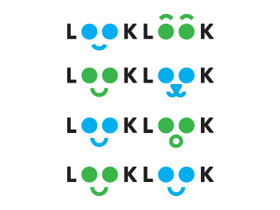 Looklook2 eyes logo look