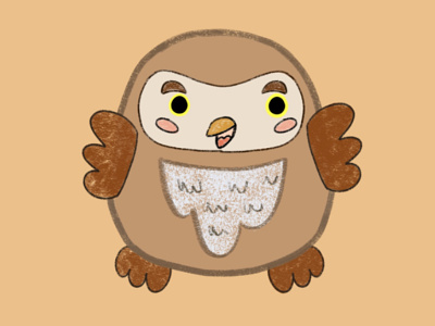 cute owl animal animals children illustration cute cute animal cute animals cute art cute illustration illustration illustrator owl owl illustration owls procreate