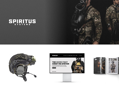 Spiritus Systems brand guide branding design ecomm icon logo marketing military packaging photography product retouching spiritus systems strategy style guide styling tactical web website