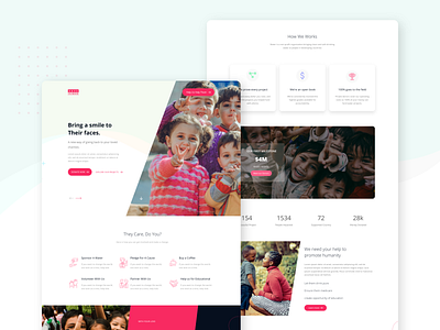 Charity-Donation-UI-Template charity charity hub donate donations foundation fundraising ngo non profit non profit nonprofit organization rakibuix save human social volunteer web design website welfare