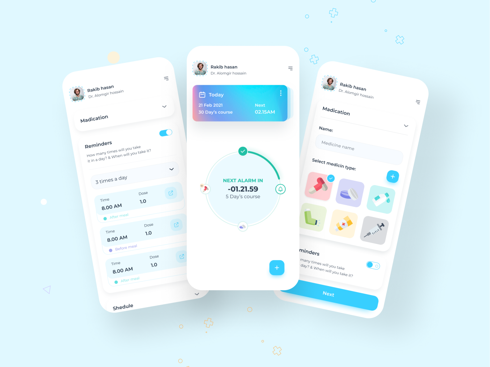 Medicine Reminder App By Md Rakibul Islam On Dribbble